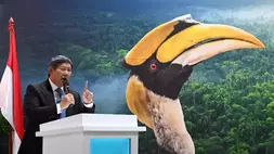 Hashim Djojohadikusumo. (Antara/Andika Wahyu)