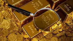 Ilustrasi emas. (Treasury)