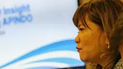 Ketua Umum Asosiasi Pengusaha Indonesia (Apindo), Shinta W. Kamdani di Jakarta, Selasa (25/11/2025). (B-Universe Photo/Joanito De Saojoao)