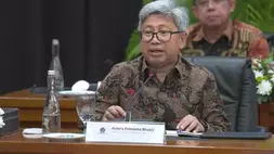 Direktur Jenderal Perbendaharaan Kementerian Keuangan, Astera Primanto Bhakti dalam konferensi pers APBN KiTa Edisi Desember 2025 di Jakarta, pada Kamis (18/12/2025). (Tangkapan layar: Youtube, Kementerian Keuangan)