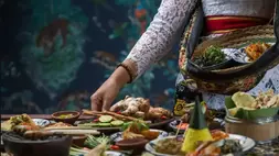 Ilustrasi kuliner Nusantara. (Dok. Kementerian Pariwisata)