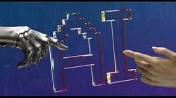 Ilustrasi kecerdasan buatan (artificial intelligence/ AI).