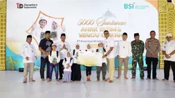 BSI Berbagi, 5.000 Anak Yatim Terima Santunan Serentak di Seluruh Indonesia