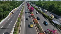 Ilustrasi jalan tol Jasa Marga. (Sumber: B-Universe)