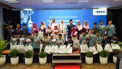 Kegiatan BPKH berbagi berkah Ramadan.