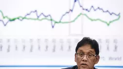 Menteri Keuangan Purbaya Yudhi Sadewa di Jakarta. (ANTARA FOTO/Dhemas Reviyanto)