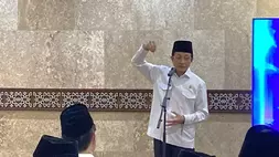 Menteri Agama (Menag) Nasaruddin Umar dalam acara Silaturahmi dan Buka Puasa Bersama Kadin Indonesia di Masjid Istiqlal, Jakarta Pusat, Jumat (13/3/2026). (B-Universe Photo/Erfan Maruf)
