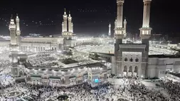 Masjidil Haram, Kota Suci Mekkah, Arab Saudi, Rabu (18/2/2026). (Foto: ANTARA/Hanni Sofia/aa)