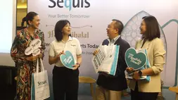 halalbihalal bertajuk Better Tomorrow Starts Today: Feel Good, Stay Healthy, Be Protected yang digelar Sequis Life bersama media
Sumber; Ist