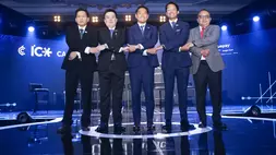 (kiri ke kanan): CEO International Crypto Custodian (ICC), Septiyan Andika Isanta; CTO ICEx Group, Andrew Marchen; CEO Indonesia Crypto Exchange (ICEx) Group, Kai Pang; CFO ICEx Group, Rizky Indraprasto; dan CEO Crypto Asset Clearing International (CACI), Andi Nirwoto. (Ist.)