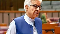 Menteri Pertahanan Pakistan Khawaja Asif. (Foto: APP)