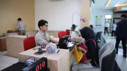 Ilustrasi pelayanan pertanahan di salah satu Kantor Wilayah BPN. (Dok. Kementerian ATR/BPN)