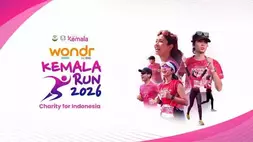 Ajang lari internasional wondr Kemala Run 2026 yang akan digelar di Bali United Training Centre, Gianyar, Bali, pada Minggu, 19 April 2026.