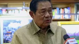 Mantan Presiden Susilo Bambang Yudhoyono (SBY) berbicara kepada reporter B-Universe Media Holdings di kediaman pribadinya di Bogor, Jawa Barat. (Foto: B-Universe Photo/ Joanito De Saojoao)