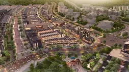 Ilustrasi kawasan Paramount Land di Gading Serpong