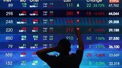 Ilustrasi pergerakan harga saham di Bursa Efek Indonesia (BEI), Jakarta. (Investor Daily/David Gita Roza)