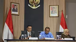 Menteri Pemberdayaan Perempuan dan Perlindungan Anak (PPPA), Arifatul Choiri Fauzi dalam konferensi pers di Situation Room, Gedung Bina Graha, Kompleks Istana Kepresidenan, Rabu (22/4/2026). (Ichsan Ali)

