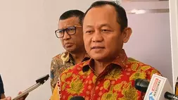 Sekjen Golkar, M Sarmuji di Kantor DPP Golkar, Kamis (24/4/2026). Foto: Ilham Oktafian.