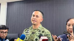 Kepala Biro Informasi Pertahanan Kemenhan Brigjen TNI Rico Ricardo Sirait saat ditemui di Kementerian Pertahanan RI, Jakarta, Jumat (24/4/2026). Foto: Yustinus Patris Paat