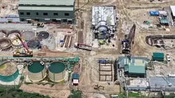 Salah satu pabrik milik Bumi Resources Minerals (BRMS). (Foto: BRMS)