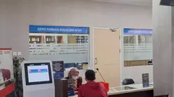 Ilustrasi ruang pelayanan RS PMI Bogor.