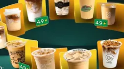 10 kopi paling hits di layanan pesan-antar GrabFood
