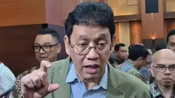 Menteri Keuangan (Menkeu) Purbaya Yudhi Sadewa di Kantor Kementerian Keuangan, Jakarta, Kamis (7/5/2026). (B-Universe Photo/Addin Anugrah Siwi)