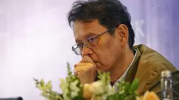 Menteri Keuangan (Menkeu) Purbaya Yudhi Sadewa dalam konferensi pers hasil rapat berkala KSSK II Tahun 2026 di Jakarta, Kamis (7/5/2026). (B-Universe Photo/Joanito De Saojoao)