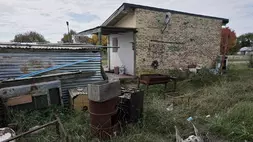 Rumah keluarga di pedesaan tempat Rodrigo Morinigo, yang meninggal karena hantavirus pada Januari di usia 14 tahun, tinggal bersama keluarganya ketika ia tertular penyakit tersebut di San Andres de Giles, Argentina, Rabu (6/5/2026). (Foto: AP/ Victor R. Caivano)