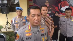 Kapolresta Bandung, Kombes Pol Aldi Subartono saat memberikan keterangan kepada media, Jumat, 8 Mei 2026.