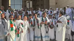 Jemaah haji Indonesia di Makkah, bersiap melaksanakan ibadah umrah wajib (Foto: Euis  Rita Hartati/MCH 2026)