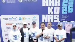 Menteri Perdagangan, Budi Santoso di sela acara Puncak Peringatan Hari Konsumen Nasional (HARKONAS) 2026 di Jakarta, Minggu (10/5/2026). (Foto: Kemendag)