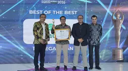 Pegadaian berhasil memborong berbagai kategori penghargaan dalam ajang BUMN Entrepreneurial Marketing Awards (BEMA) 2026. (Pegadaian)