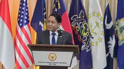 Menhut Raja Juli Antoni dalam forum bisnis Indonesia - International Emissions Trading Association (IETA) dan Indonesia America Chamber of Commerce (IACC) di New York, Amerika Serikat.