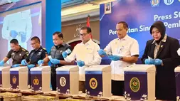 Pemusnahan Rupiah Palsu Hasil Klarifikasi Bank Indonesia di Kantor Pusat Bank Indonesia pada Rabu (13/5/2026). (Investor Daily/Arnoldus Kristianus)