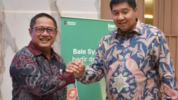 Menteri PKP Maruarar Sirait bertandang ke kantor BSN, Rabu (13/5/2026). 
