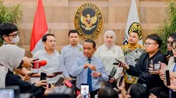 Menteri ESDM Bahlil Lahadalia saat menyampaikan keterangan pers di Jakarta. (Foto: Kementerian ESDM)