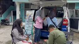 Program BPJS Keliling, yakni layanan jemput bola yang menghadirkan pelayanan langsung ke tengah masyarakat. (BPJS Kesehatan)
