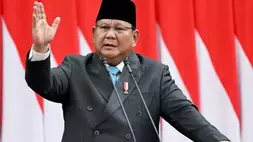 Presiden Prabowo Subianto menyampaikan pidatonya dalam Rapat Paripurna DPR RI di Gedung Nusantara MPR/DPR/DPD RI, Jakarta, pada Rabu (20/5/2026). (Foto: BPMI Setpres/Cahyo)