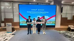 Traveloka menandatangani Nota Kesepahaman (MoU) dengan Resorts World Sentosa (RWS) di Jakarta, Rabu (20/5/2026). (Foto Ist)