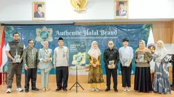 IHATEC Publisher bersama Inspark Indonesia resmi meluncurkan buku berjudul Authentic Halal Brand (AHB) di Gedung BPJPH, Jakarta, Rabu (20/5/2026). 