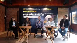 Jumpa pers Pameran Properti Megabuild, Keramika & Megaproperty 2026 di Jakarta, Senin (25/5/2026)