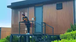 Salah satu penginapan Bobocabin menerapkan pariwisata berkelanjutan di daerah Jawa Barat
