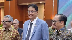 Menteri Keuangan (Menkeu) Purbaya Yudhi Sadewa jelang konferensi pers APBN KiTa, di Kementerian Keuangan, Selasa (19/5/2026). (Foto: B-Universe/ Maria Gabrielle)