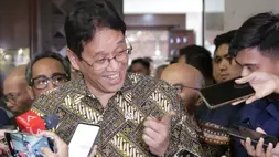 Menteri Keuangan Purbaya Yudhi Sadewa di Gedung Parlemen, Senayan, Jakarta. (B-Universe Photo/Addin Anugrah Siwi)