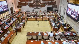 Foto ilustrasi. Suasana rapat kerja di Komisi XI DPR di Kompleks Parlemen, Senayan, Jakarta, baru-baru ini. (ANTARA FOTO/Rivan Awal Lingga)