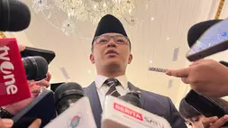 Menteri Luar Negeri (Menlu) Sugiono. (Foto: B-Universe/ 
Zhulfakar)