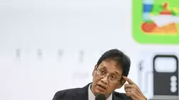 Menteri Keuangan (Menkeu) Purbaya Yudhi Sadewa di Jakarta. (ANTARA FOTO/Dhemas Reviyanto)