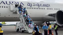 Jemaah haji tiba di Tanah Air