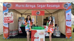 Cleo hadir menyemarakkan kemeriahan BTV Semesta Berpesta di Stadion Gajayana, Malang, Sabtu 6 Juni 2026. (Beritasatu Photo/Gesa Vitara)
